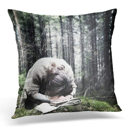 - CMFUN Fairy Magician Sorcerer with Glass Sphere Magical Spell and Ritual Elder with Staff and Cross in The Pillow Case Pillow Cover 20x20 inch