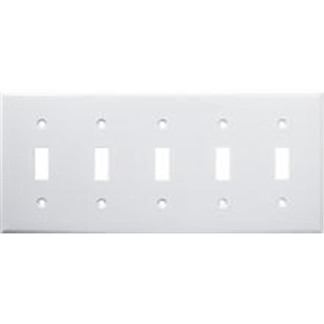 Morris 81033 Lexan Wall Plate for Toggle Switch 3 Gang Almond Morris Products 