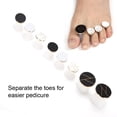 thumbnail image 4 of Toe Separator, Reusable Silicone Toe Separator, Safe Beauty For Home Salon Nail Salon #A,#C, 4 of 8