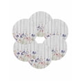 thumbnail image 7 of 13 Inch Round Placemats Set of 6, Spring Floral Non Slip Heat Insulation PP Table Mats, Summer Botanical Flowers Vintage Washable Place Mats for Kitchen Dining Party Table Decor, 7 of 7