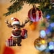 thumbnail image 1 of Decorative Reindeer Family Pendant Deer Family Ornament Christmas Tree / Car, 1 of 3