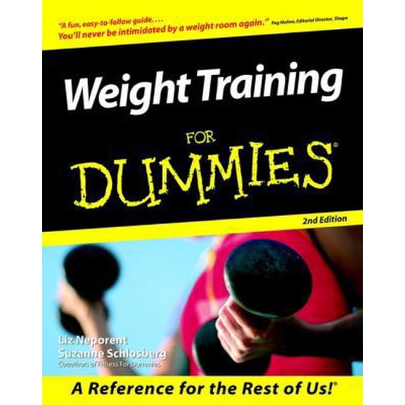 Pre-Owned Weight Training For Dummies (Paperback) 076455168X 9780764551680