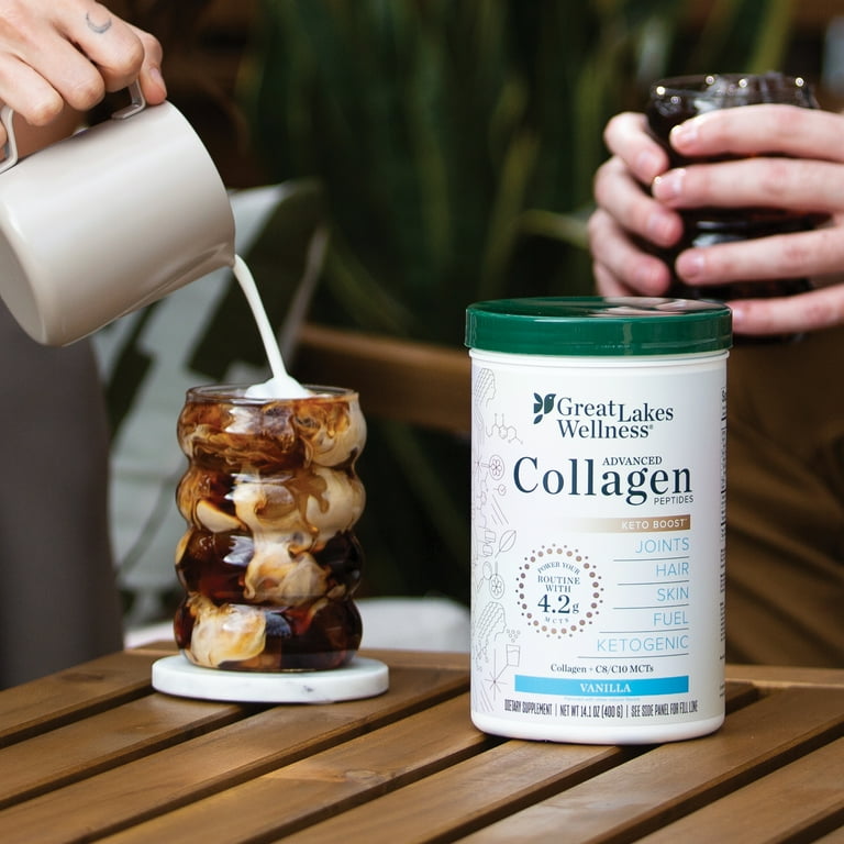 Great Lakes Wellness Daily Keto Collagen Non-Dairy Creamer