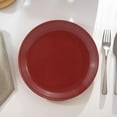 thumbnail image 1 of Mainstays Chiara Stoneware Round Red Dinner Plate,10.5", 1 of 4