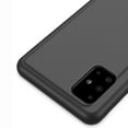 thumbnail image 5 of Dteck For Samsung Galaxy A51 4G,Slim Flip Smart Shockproof Clear View Mirror Stand Case Hybrid Hard PC Protective Phone Cover ,Black, 5 of 7