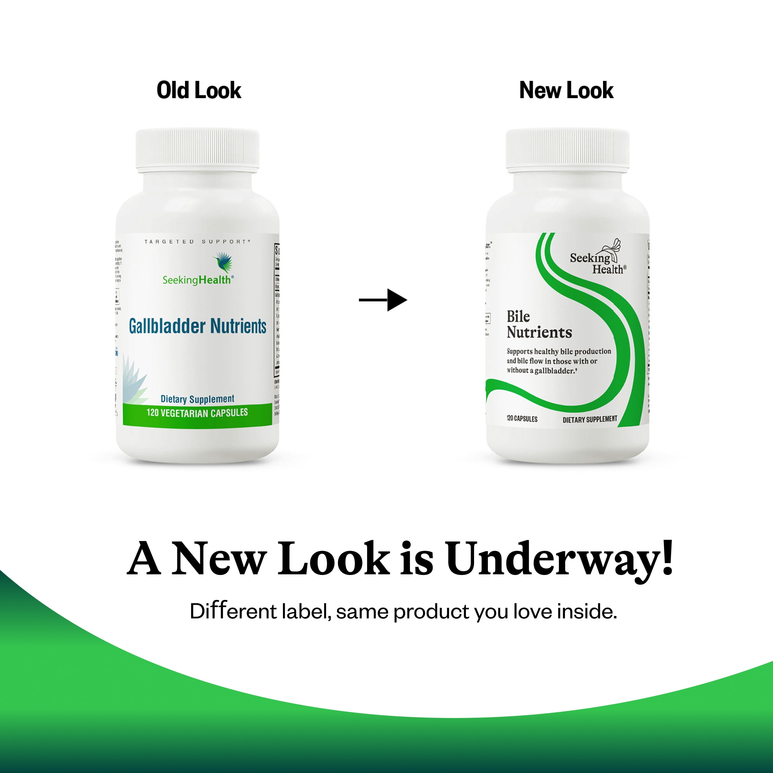 Seeking Health Bile Nutrients, Herbal Digestive Support for Healthy Gallbladder Function and Bile Production, Supports Healthy Fat Digestion and Liver Function (120 capsules)*