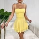 thumbnail image 5 of Vestido informal sin tirantes y sin espalda: estilo veraniego, poliéster, ideal para combinar con tacones altos, perfecto para la playa o una fiesta, tallas XS-L., 5 of 8