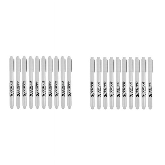 20PC Liquid Chalk Pen Marker for Glass Chalkboard Blackboard White