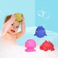 thumbnail image 3 of 4PCS Bath Toy Set Marine Animal Squirt Water Toy Tub Toy Pool Toy for Children, 3 of 10