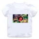 thumbnail image 3 of Camiseta de algodón con estampado de dibujos animados para niños, juego popular, Garten of Banban, ropa divertida y bonita para niñas, camiseta informal de verano para bebés y niños, mangas cortas, 3 of 5