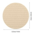 thumbnail image 2 of NUOLUX 1Pcs Beige Wool Car Wax Buffing Pads for Drill 4.92X4.92X0.79In, 2 of 8