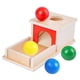thumbnail image 5 of Caja Montessori para bebés, caja de permanencia de objetos, juguetes de desarrollo para niños 4 bolas, 5 of 8