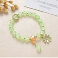 thumbnail image 4 of Bright Daisy Bracelet Gifts For Women Elastic Bracelet Cracked Quartz, 4 of 6