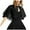 Black, variant on Women's Soft Chiffon Shawl Wraps Button Cape Wedding Cover Up Shawls And Wraps for Evening Dresses Beige
