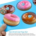 thumbnail image 4 of Silicone Donut Mold Donut Mould Pan Baking Tray Bagels Cake Biscuit Muffins, 4 of 6