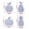 thumbnail image 3 of Sinyiin Silicone Molds Fruit Candle Molds Handmade DIY Soap Baking Molds Pineapples Resin Casting Molds for Candle Making, 3 of 21