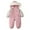 Pink, variant on XIMIN Kids Boy Girl Ski Snow Suit Toddler Baby Boys Girls One Piece Snowsuits Warm Outdoor Overalls Waterproof Snowboard Suit Winter Coat Clothes