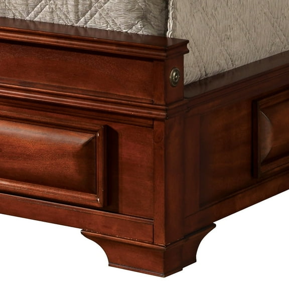 Newboti Furniture LaVita G8850C-FB3 Full Storage bed, Oak 88532