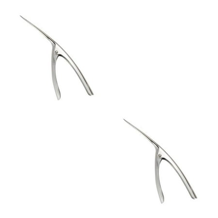 

Guardung Crayfish Sheller Stainless Steel Prawn Shrimp Deveiner Peel Device Kitchen Tools Peeling Shrimp (silver 20.5 * 6.3cm ) 2PCS