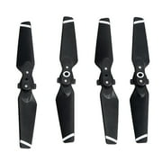 Winnereco 4pcs Folding Carbon Fiber Blades Propeller for DJI Spark Drone(Silver)