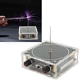 thumbnail image 1 of BT Music  Coil Arc Plasma Loudspeaker Cordless Transmission Experiment Touchable Artificial  Spark  Arc Generator, 1 of 8