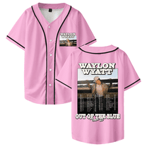 Waylon Wyatt Out of the Blue Tour 2025 Baseball Jersey Streetwear Summer t shirts