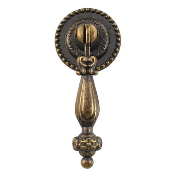 Ana Antique bronze handle cabinet door drawer zinc alloy single hole handle