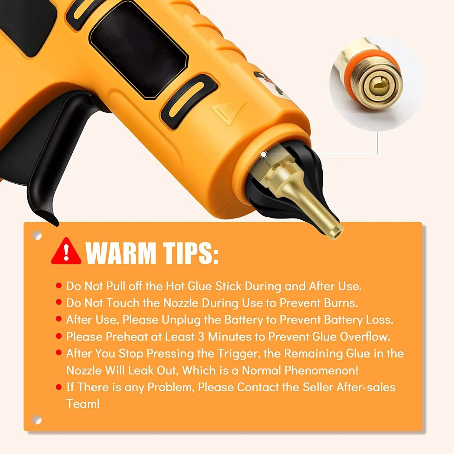 Cordless Electric Handheld Hot Glue Gun Repair DIY Tool Melt Welding for Dewalt