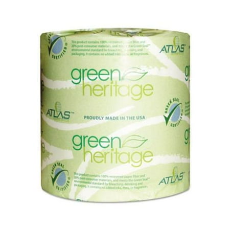Atlas Paper Mills Green Heritage Bathroom Tissue APM250GREEN