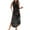 Black A, variant on Horkkom Floral Dress for Women Sleeveless V Neck Maxi Dresses Loose Split Beach Dresses with Pockets, Gifts for Women L