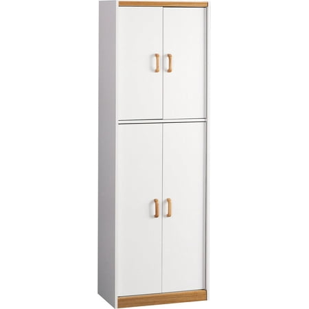 Ameriwood Home Hannah 72 Kitchen Pantry Cabinet White