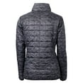 thumbnail image 3 of Women's Cutter & Buck Black Stephen F Austin Lumberjacks Camouflage Vault Rainier PrimaLoft Eco Insulated Full-Zip, 3 of 3