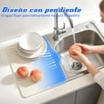 thumbnail image 2 of Escurreplatos de Silicona Antideslizante para Cocina, Resistente al Calor con Escurridor Incorporado, Protector de Encimera, Fácil de Limpiar, 2 of 4