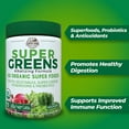 thumbnail image 5 of Country Farms Super Greens Organic Drink Mix, Natural Flavor 10.6 oz, 5 of 6