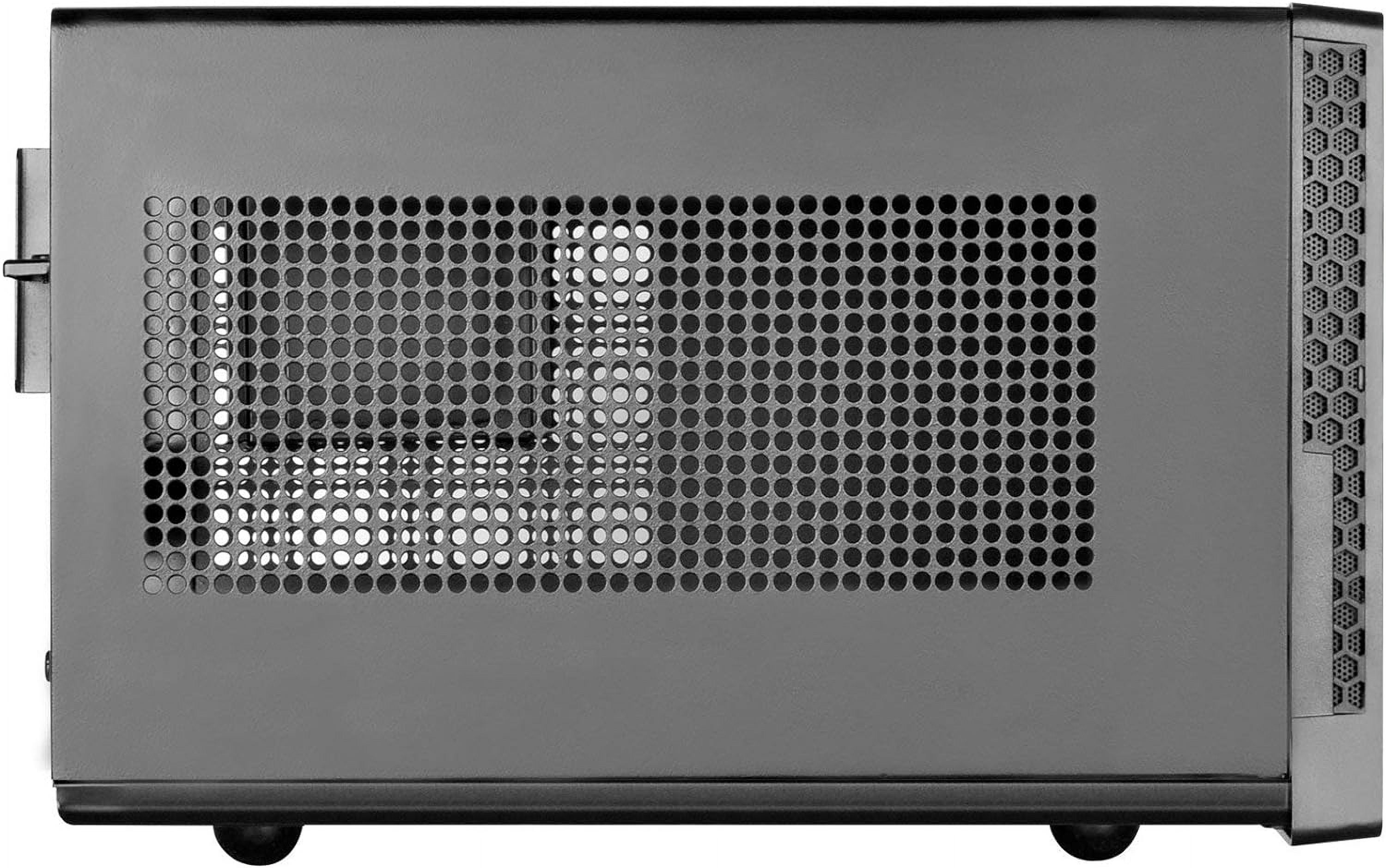 SilverStone Technology Ultra Compact Mini-ITX Computer Case with Mesh Front Panel Black (SST-SG13B-USA) SG13B-USA USA - NEWEST VERSION