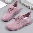 thumbnail image 4 of YOUYEDIAN Wide Toe Box Orthopedic Shoes for Women Extra Wide Width Sneakers Ultra Light Road Running Shoes Non-Slip Tennis Sneakers Breathable Walking Athletic (Pink, 7.5 Wide（EU-39）), 4 of 9