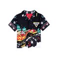 thumbnail image 2 of Monster Jam Boys Short Sleeve Coat Top and Pant Pajama Set, 2-Piece, Sizes 4-12, 2 of 3