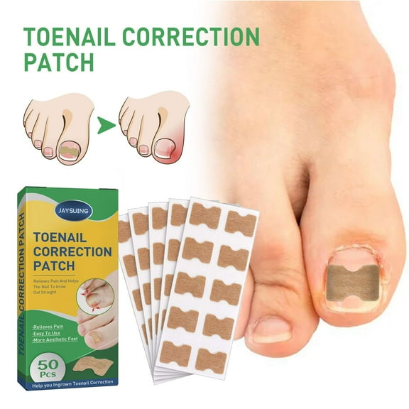 Toenail Corrector Patch, Ingrown Toenail Corrector Strips, Painless & Effective Ingrown Curved Toenails Correction