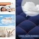 thumbnail image 5 of Amorosa Protector de colchón Impermeable Transpirable, Ultra Suave, Individual Azul, 100*190*45CM, 5 of 5