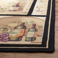 thumbnail image 3 of Safavieh Chelsea Tuscany Bordered Wool Area Rug, Gold/Multi, 5'3" x 8'3", 3 of 8