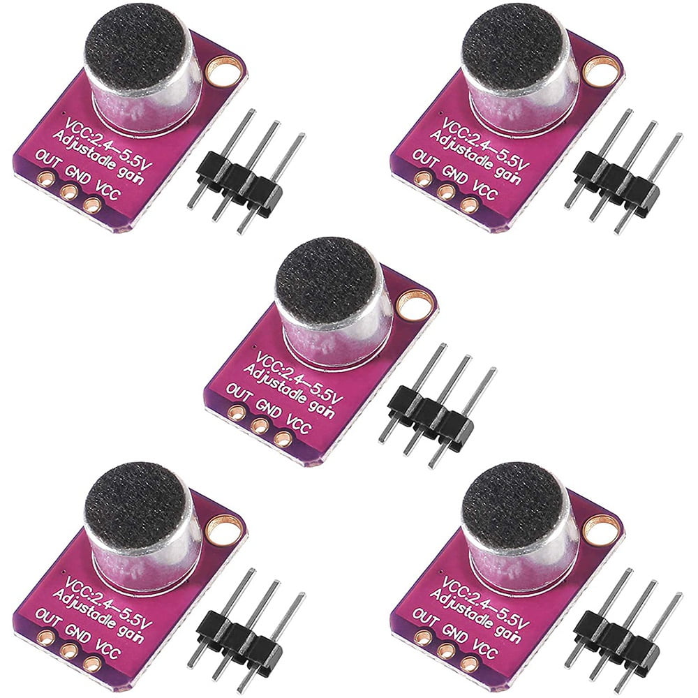 New Electret Microphone Amplifier MAX4466 With Adjustable Gain For Arduino New Electret Microphone Amplifier MAX4466 With Adjustable Gain For Arduino