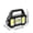 Black, variant on Solar Work Light with USB Charging, High Power LED Flashlight for Camping, Hiking, Emergency, Waterproof Portable Flood Light for Outdoor Activities