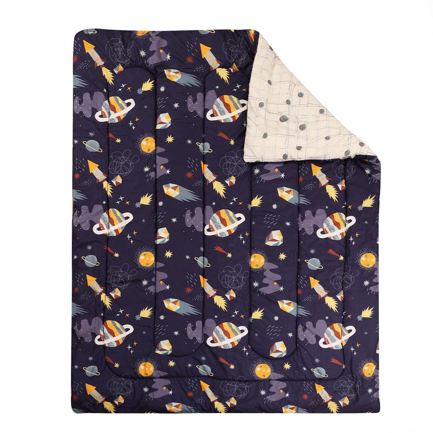 Ensemble de literie 5 pièces pour lit double outerspace