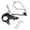 Black, variant on NFTIGB Archery Thumb Trigger Release Aid Aluminum Alloy 3 Finger Grip Caliper for Outdoor Hunting Shooting Compound Bow Accessories, Black (7.87 inches / 20 cm)