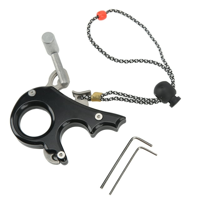 Gatillo de pulgar de tiro con arco Jadeshay ayudas de liberación de arco compuesto de aluminio