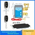 thumbnail image 2 of 240A 12V Remote Battery Disconnect Switch Automatic Power Shut Off Switch, 2 of 7