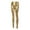 Gold, variant on HJYCHN Yoga Pants Women Bright Stretch V-Waist Leggings Trousers Full Length Pants for Fitness and Casual Wear Womens Pants Gold S