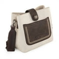 thumbnail image 4 of Wrangler Vintage Crossbody Purses for Women Purses and Handbags for Gift 8''H, Beige & Coffee, 4 of 6