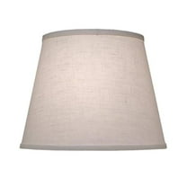 Stiffel ST124 8 x 11 x 9 in. Hardback Empire Lamp Shade, Cream Aberdeen