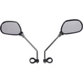 thumbnail image 1 of 1 Pair Adjustable Bike Handlebar Rear View Mirror, Unbreakable Bike Mirror, 1 of 5